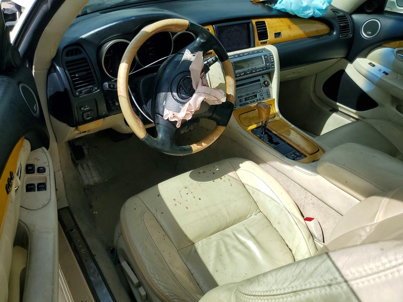 2002 Lexus Sc 430 White vin: JTHFN48Y620002415