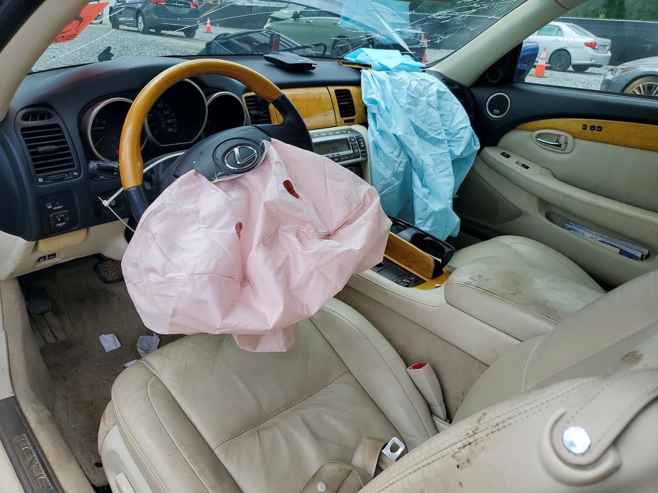 2002 Lexus Sc 430 Blue vin: JTHFN48Y620006965