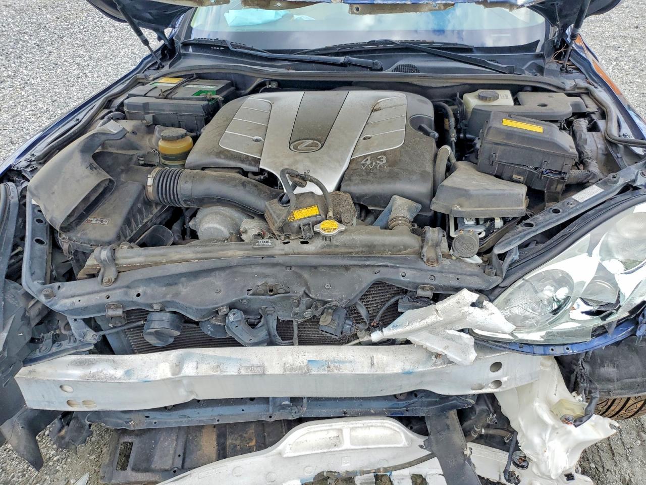 2002 Lexus Sc 430 Blue vin: JTHFN48Y620006965