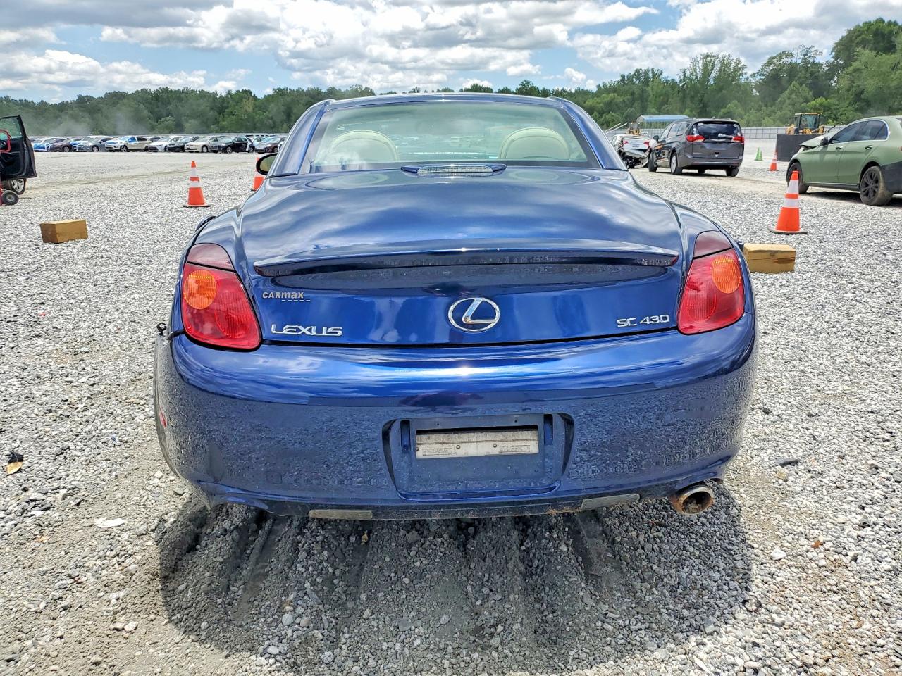 2002 Lexus Sc 430 Blue vin: JTHFN48Y620006965