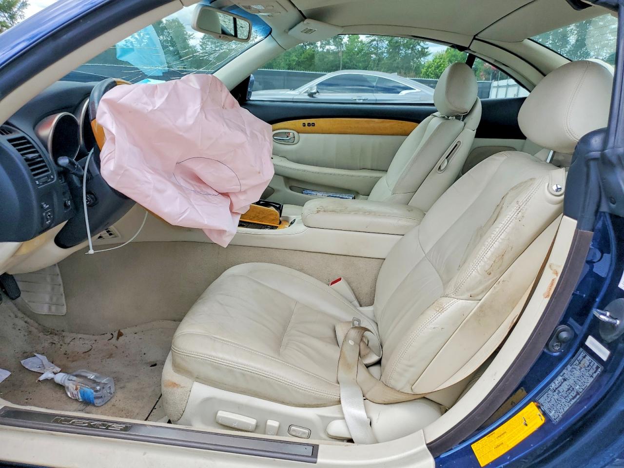 2002 Lexus Sc 430 Blue vin: JTHFN48Y620006965