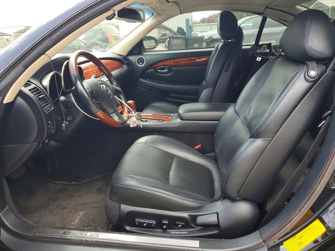 2002 Lexus Sc 430 Black vin: JTHFN48Y620034121
