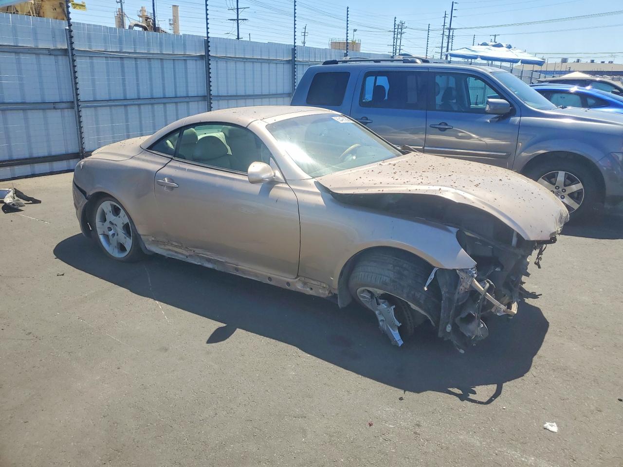 2003 Lexus Sc 430 Бежевый vin: JTHFN48Y630038428