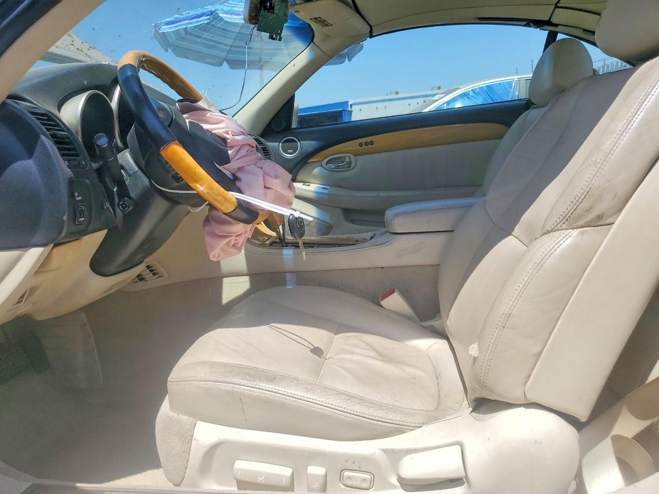 2003 Lexus Sc 430 Бежевый vin: JTHFN48Y630038428