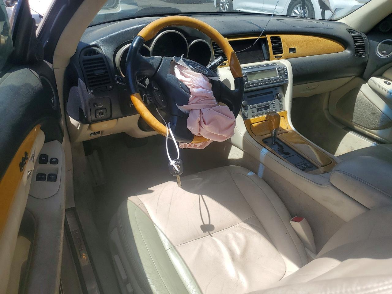 2003 Lexus Sc 430 Бежевый vin: JTHFN48Y630038428