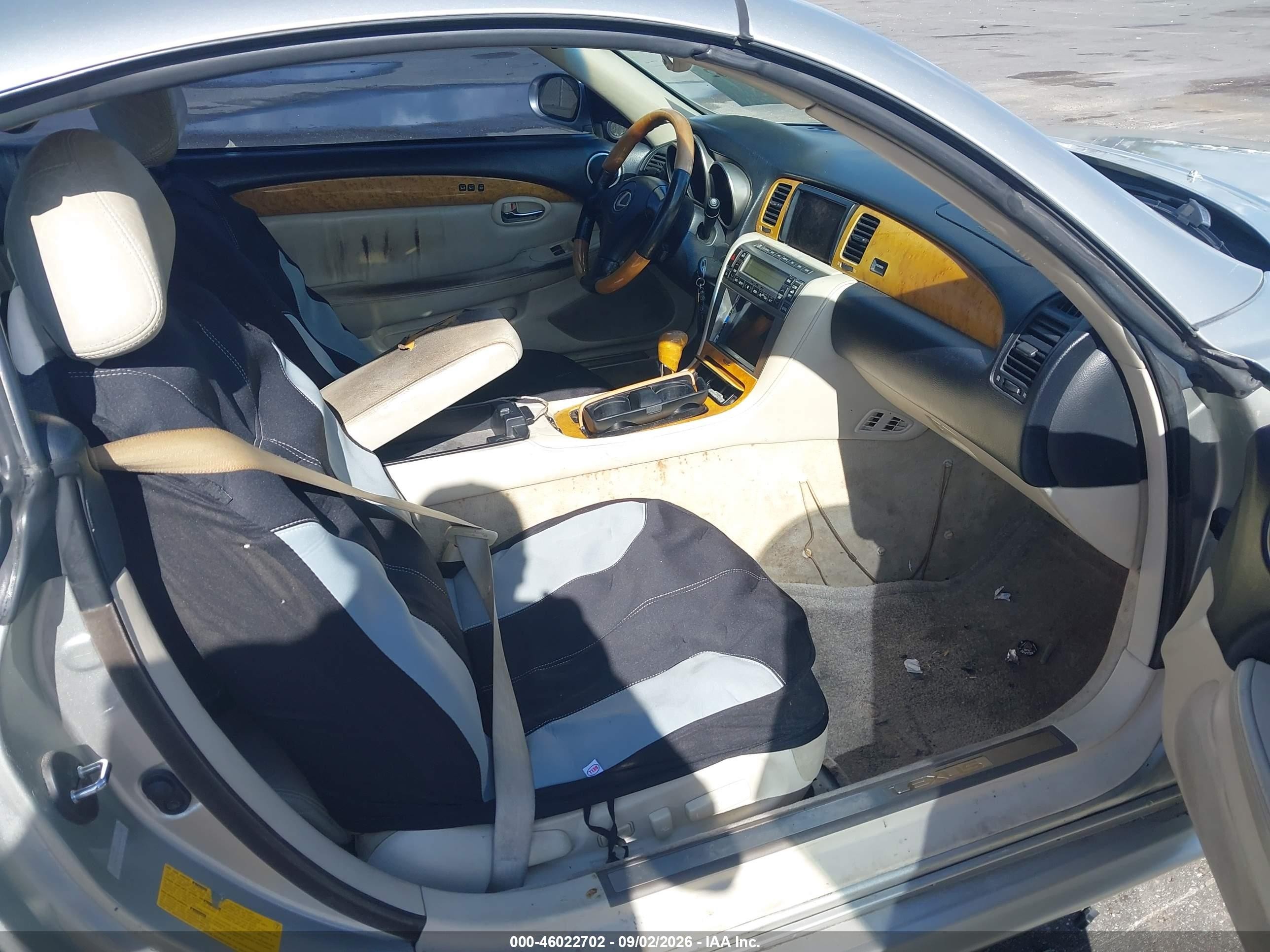 2003 Lexus Sc 430   Silver vin: JTHFN48Y630041152