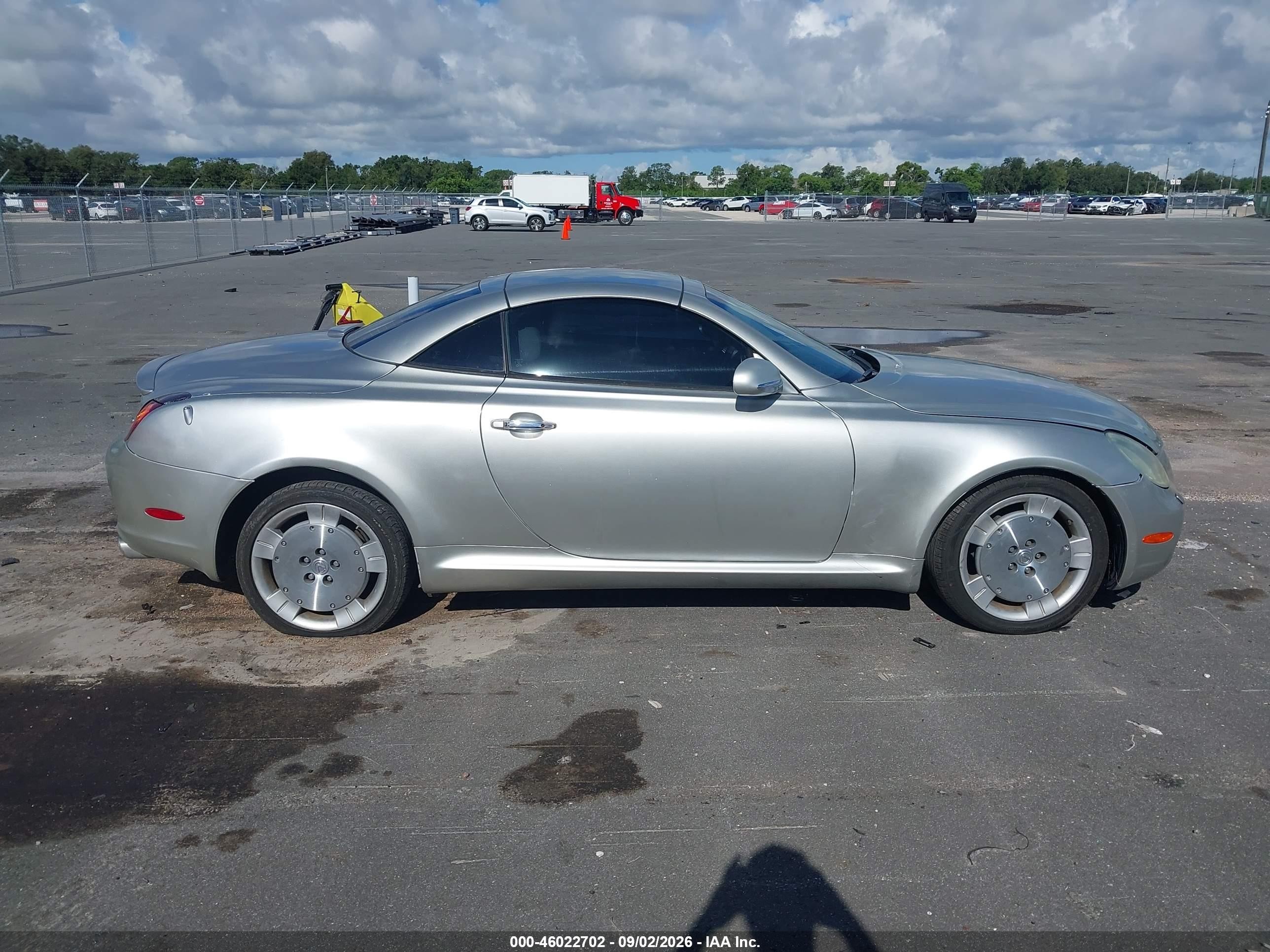 2003 Lexus Sc 430   Silver vin: JTHFN48Y630041152