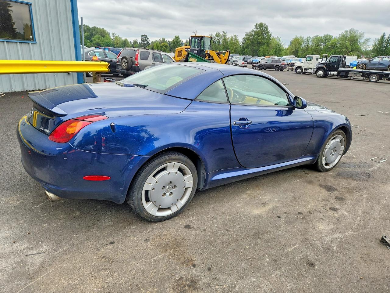 2004 Lexus Sc 430 Blue vin: JTHFN48Y640058521