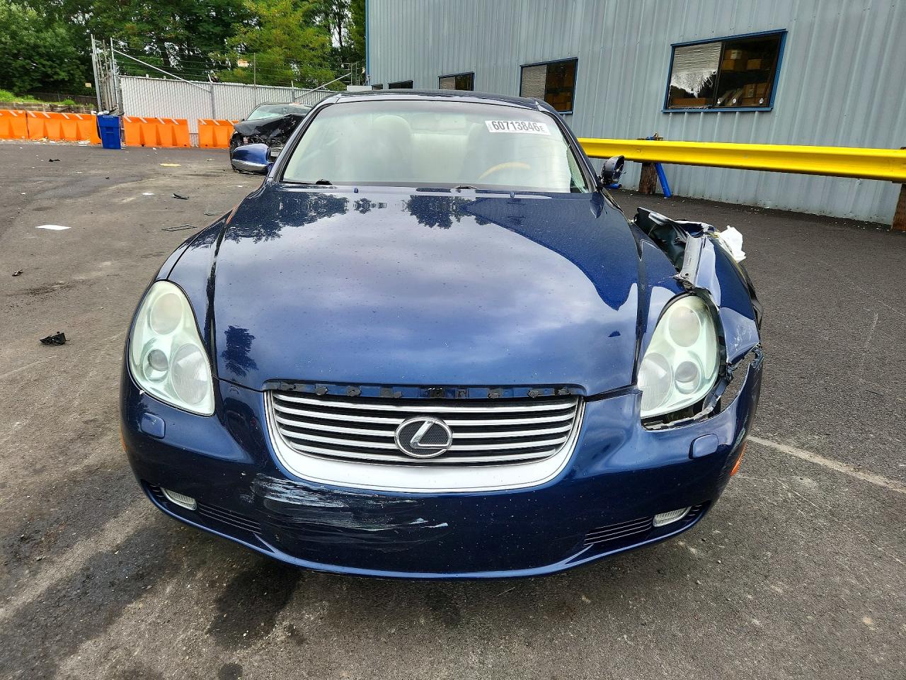 2004 Lexus Sc 430 Blue vin: JTHFN48Y640058521