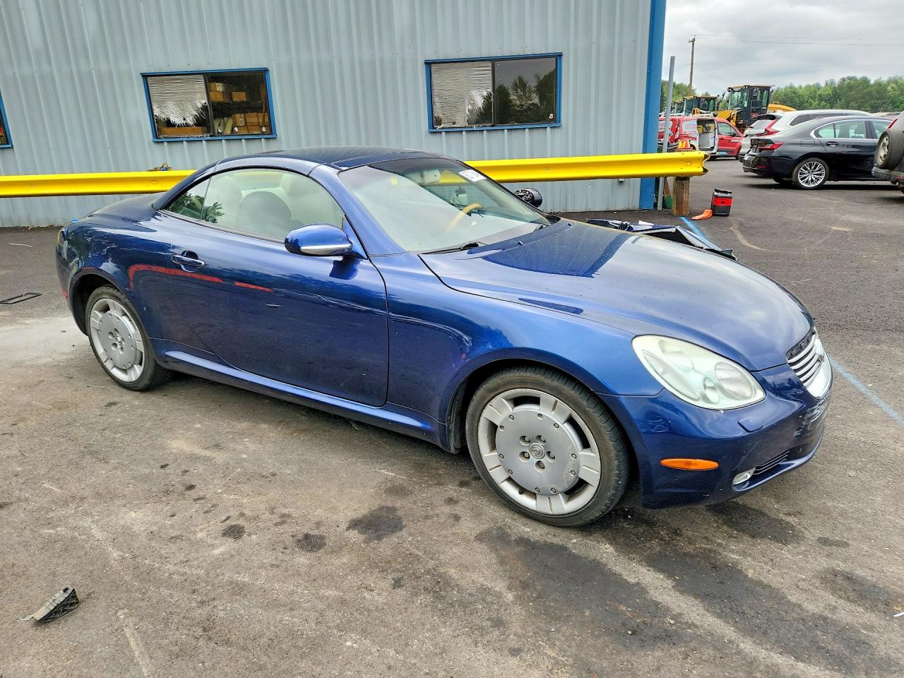 2004 Lexus Sc 430 Blue vin: JTHFN48Y640058521