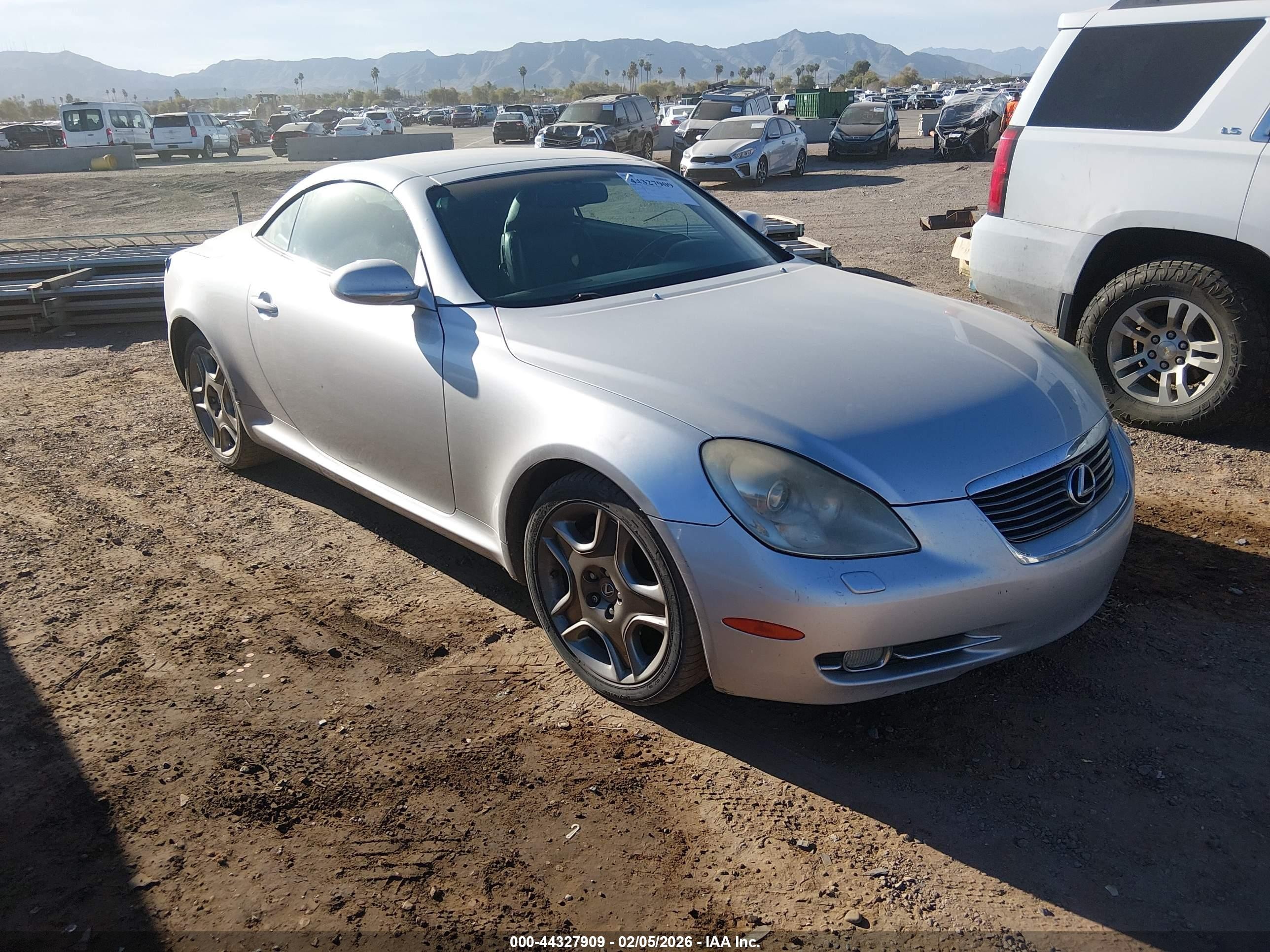 2006 Lexus Sc 430   Серый vin: JTHFN48Y669006949