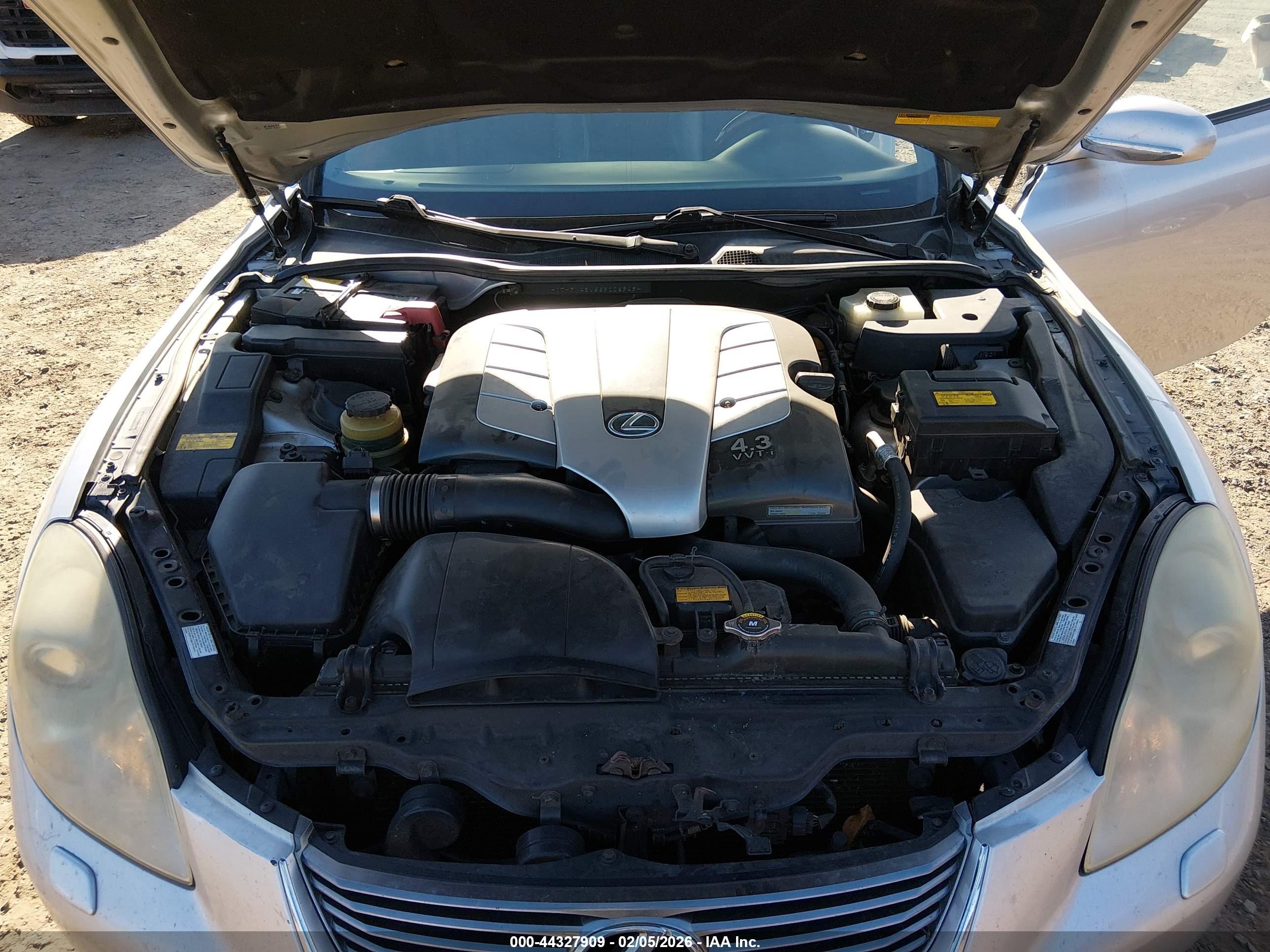 2006 Lexus Sc 430   Gray vin: JTHFN48Y669006949