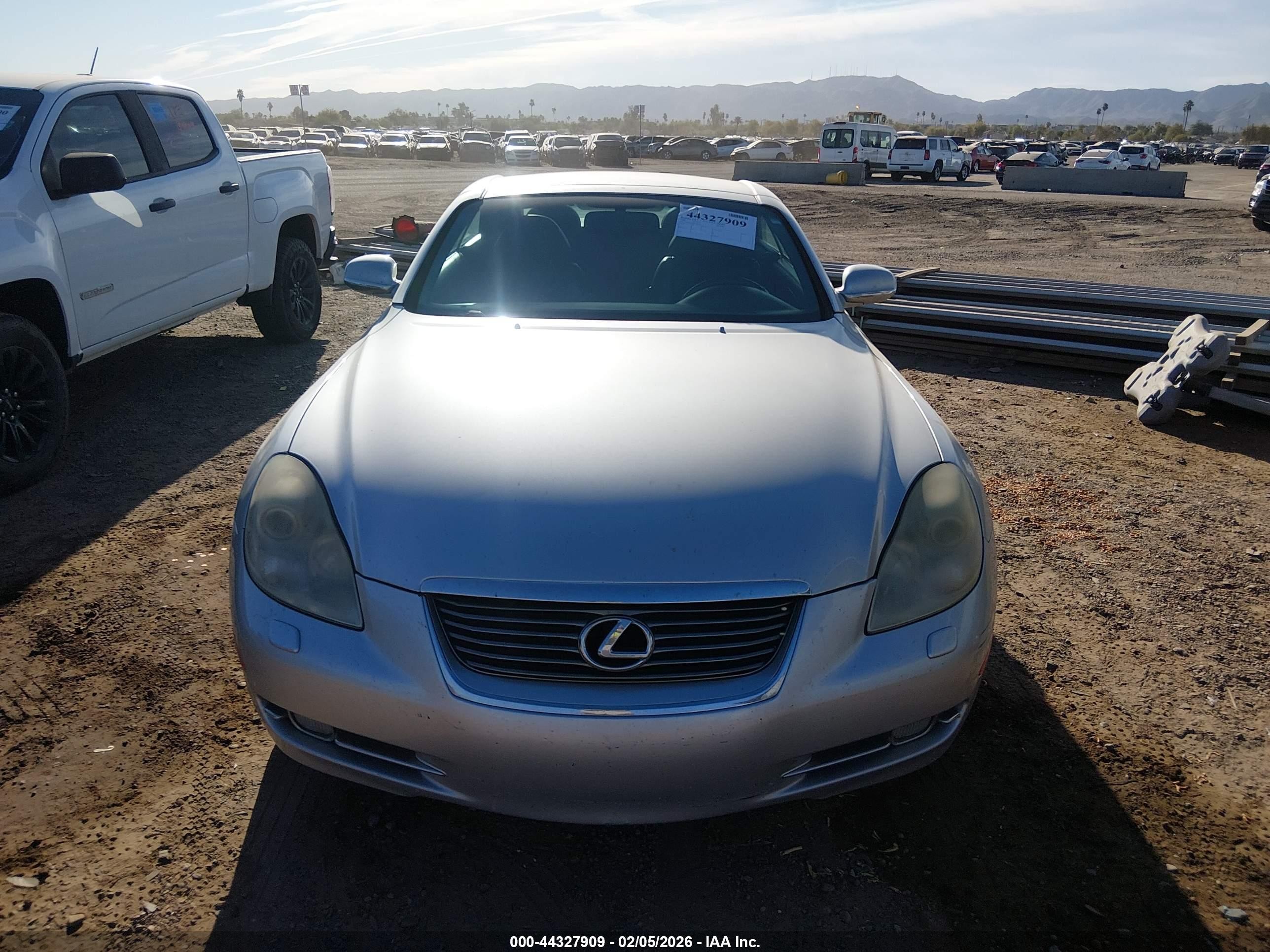 2006 Lexus Sc 430   Gray vin: JTHFN48Y669006949