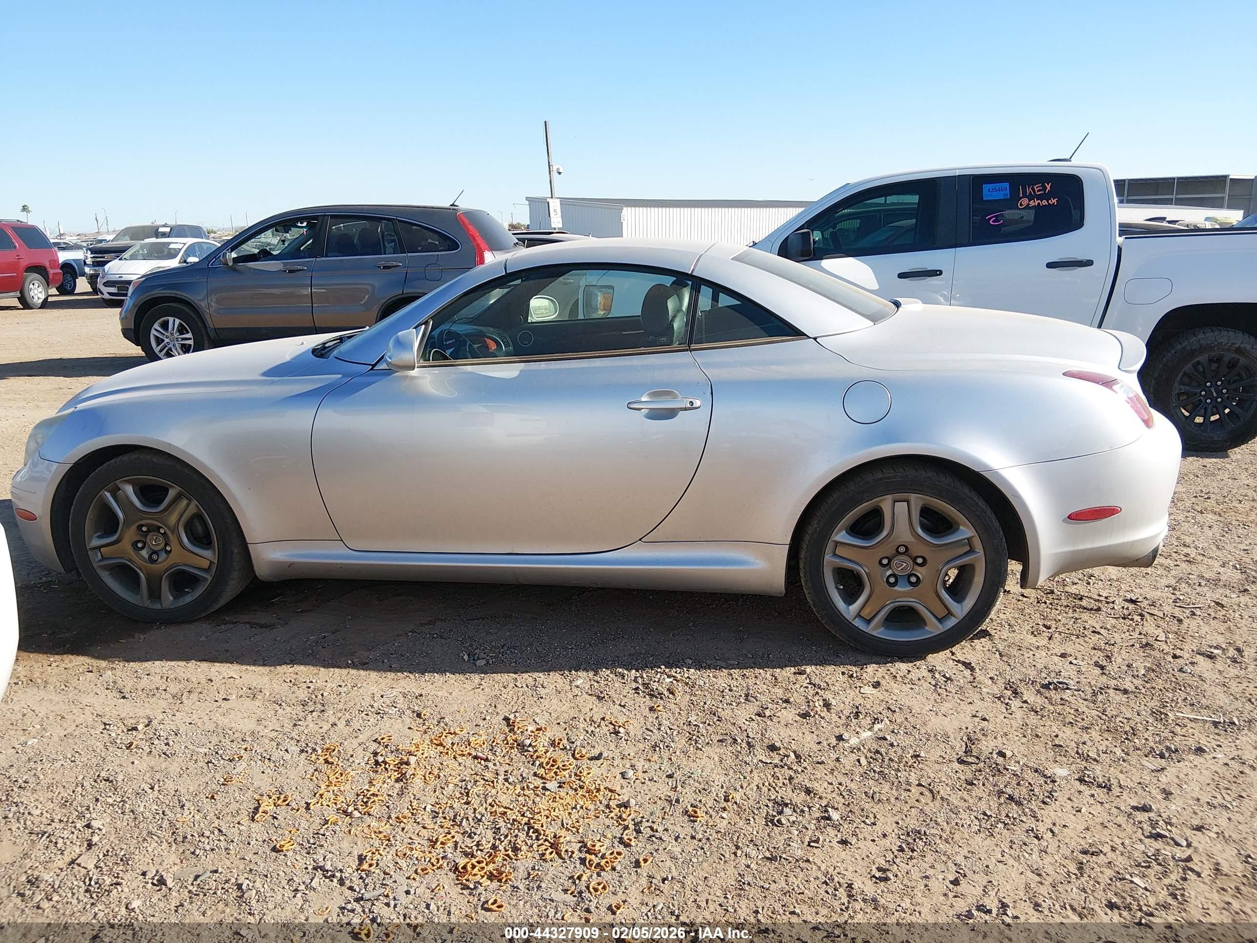 2006 Lexus Sc 430   Gray vin: JTHFN48Y669006949