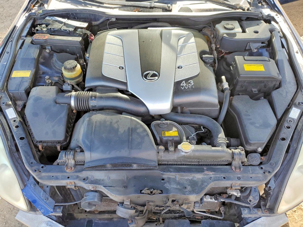 2002 Lexus Sc 430 Blue vin: JTHFN48Y720001872