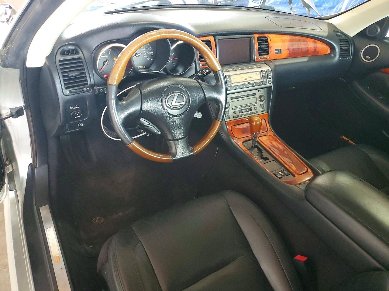 2002 Lexus Sc 430 Silver vin: JTHFN48Y720008627