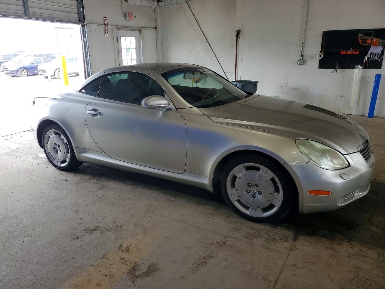 2002 Lexus Sc 430 Silver vin: JTHFN48Y720008627