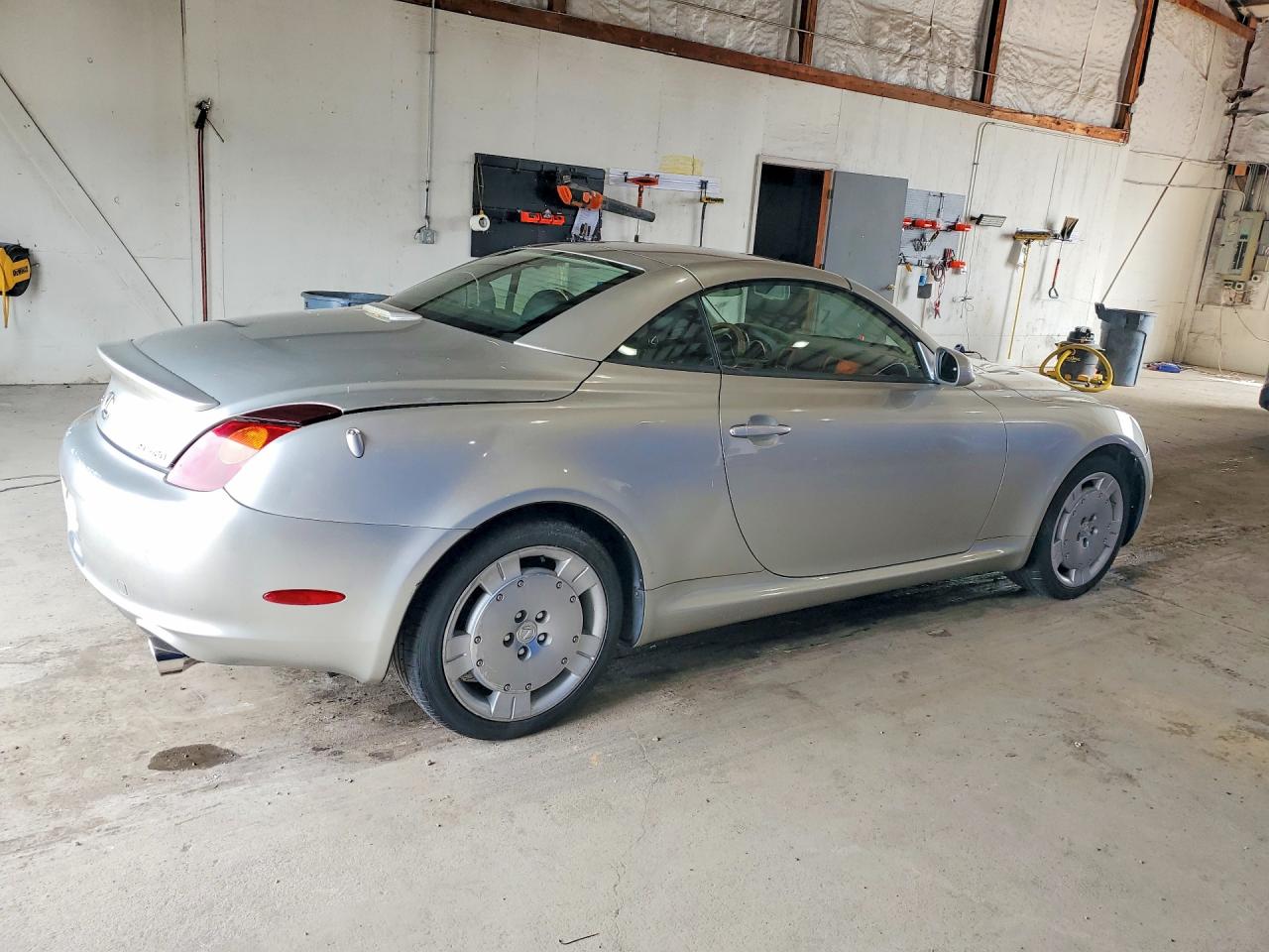 2002 Lexus Sc 430 Silver vin: JTHFN48Y720008627