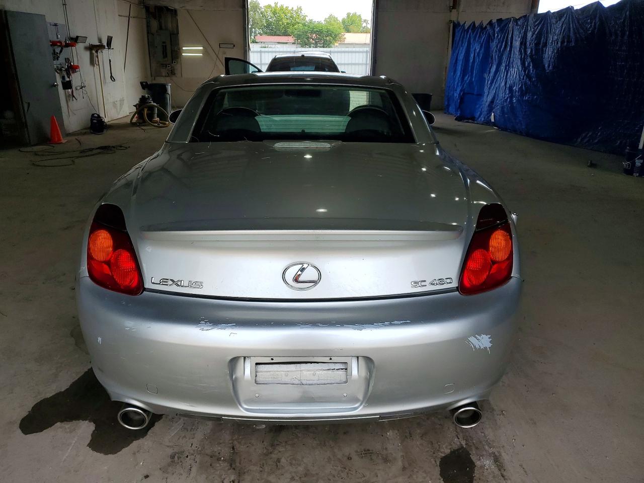 2002 Lexus Sc 430 Silver vin: JTHFN48Y720008627