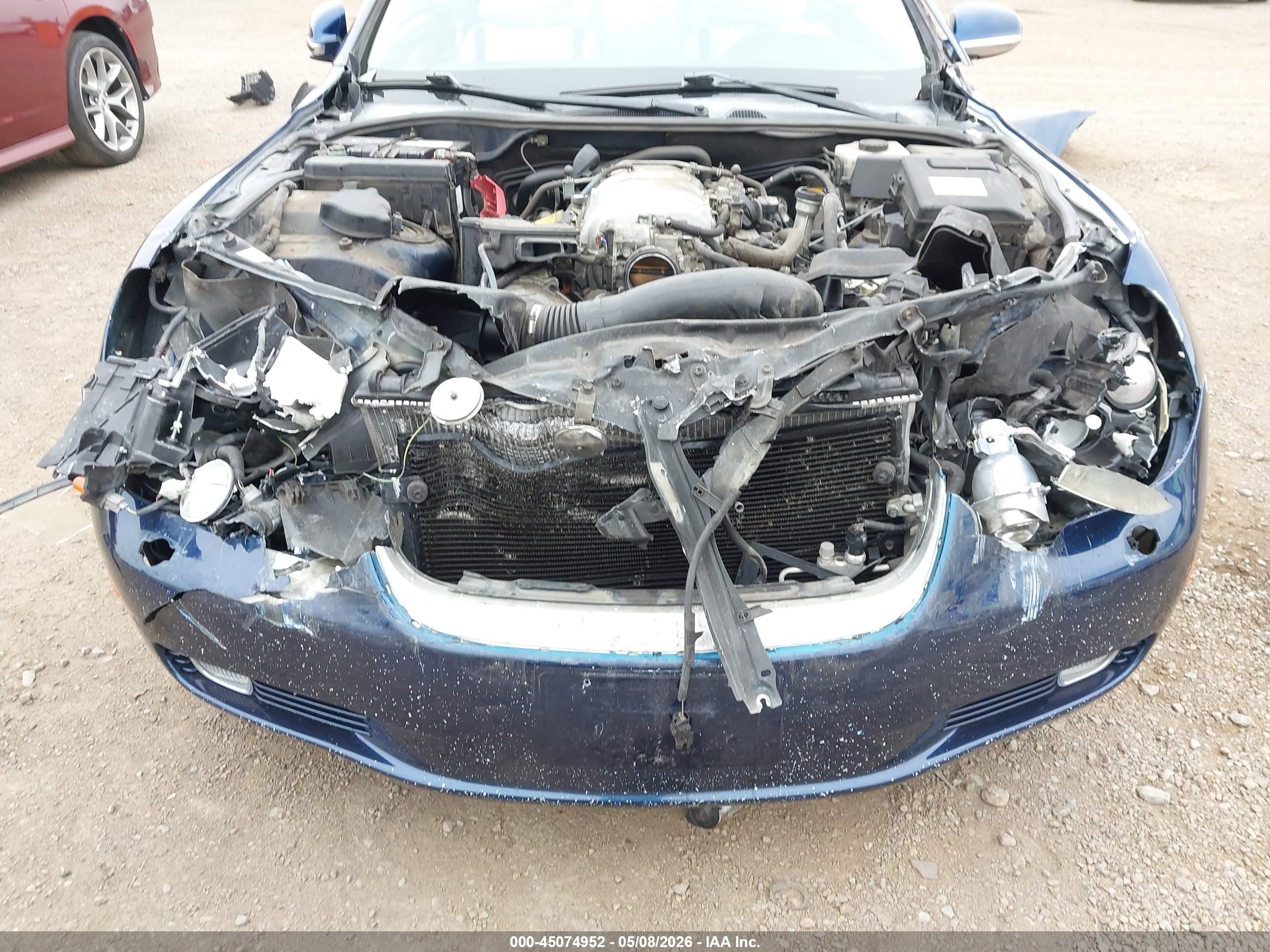 2002 Lexus Sc 430 Blue vin: JTHFN48Y720012869