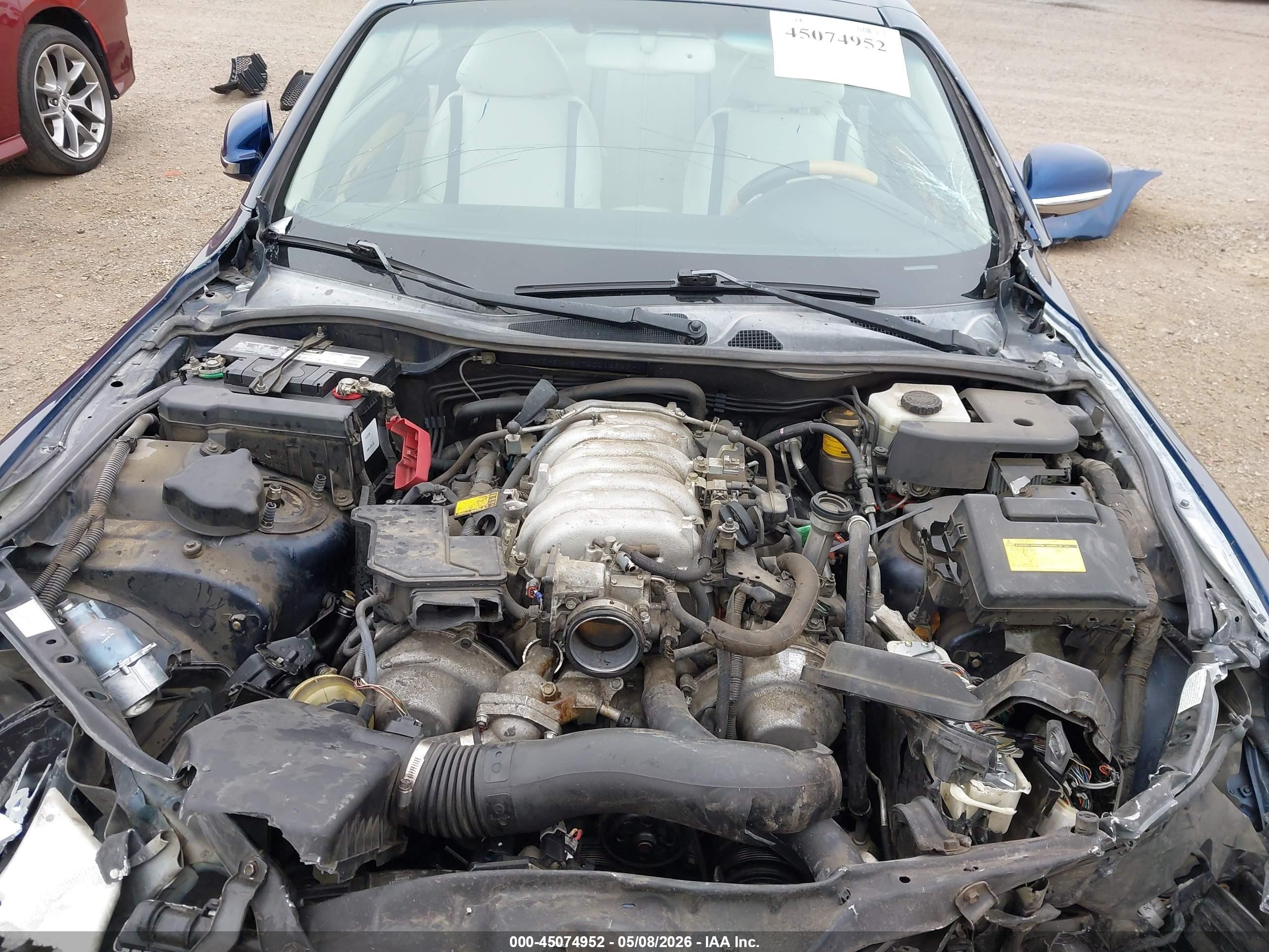 2002 Lexus Sc 430 Blue vin: JTHFN48Y720012869