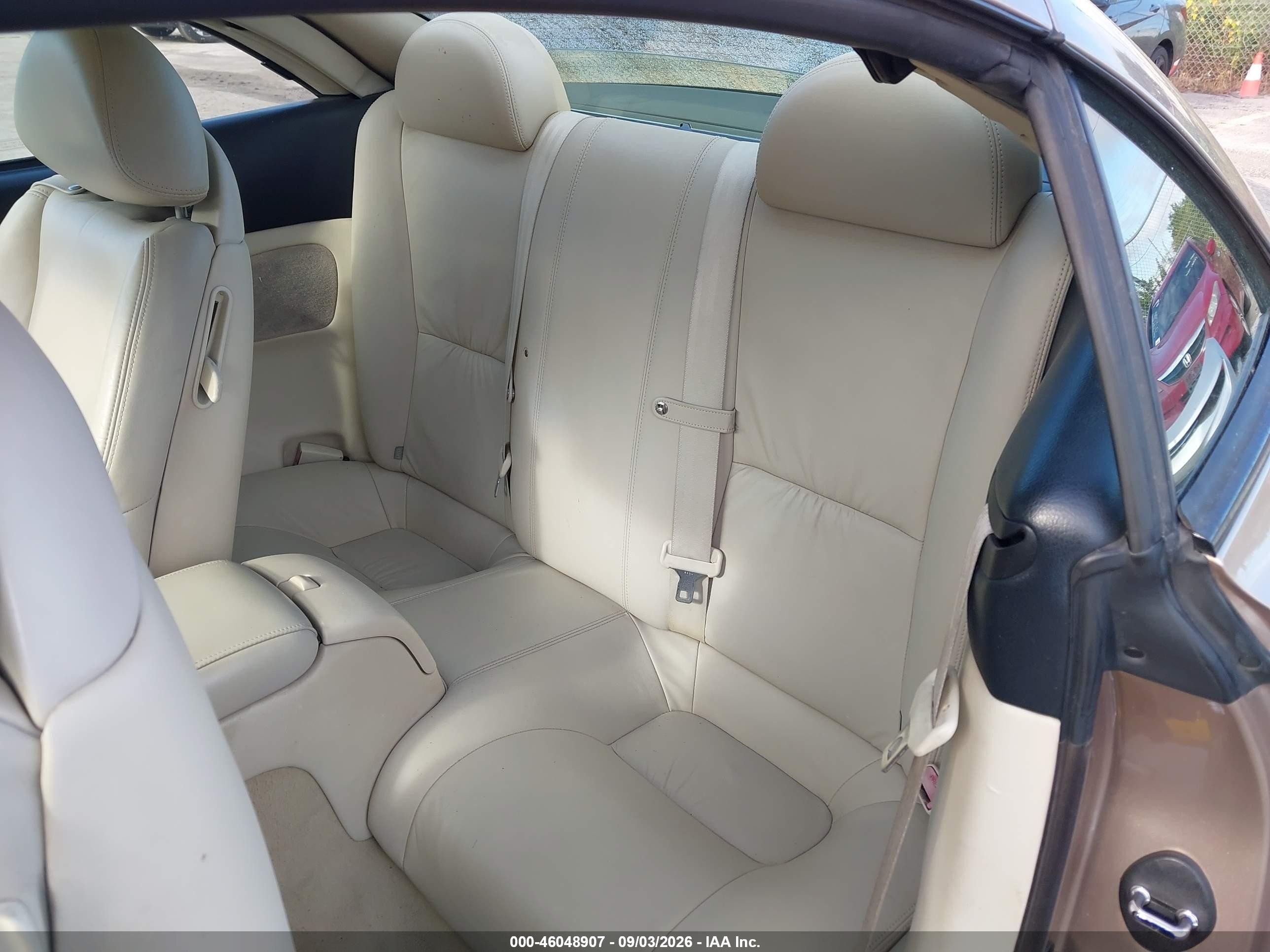 2002 Lexus Sc 430 Tan vin: JTHFN48Y720014962