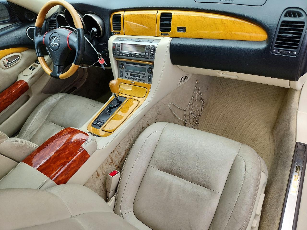 2002 Lexus Sc 430 Black vin: JTHFN48Y720018848