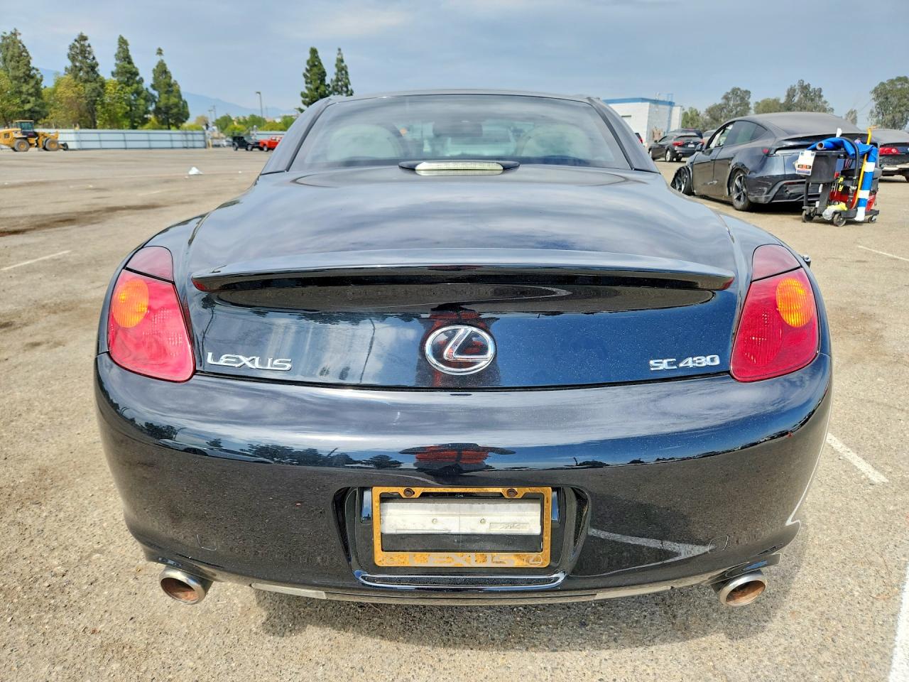 2002 Lexus Sc 430 Black vin: JTHFN48Y720018848