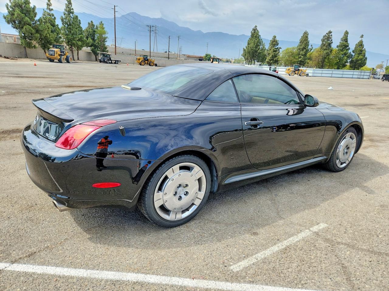 2002 Lexus Sc 430 Black vin: JTHFN48Y720018848