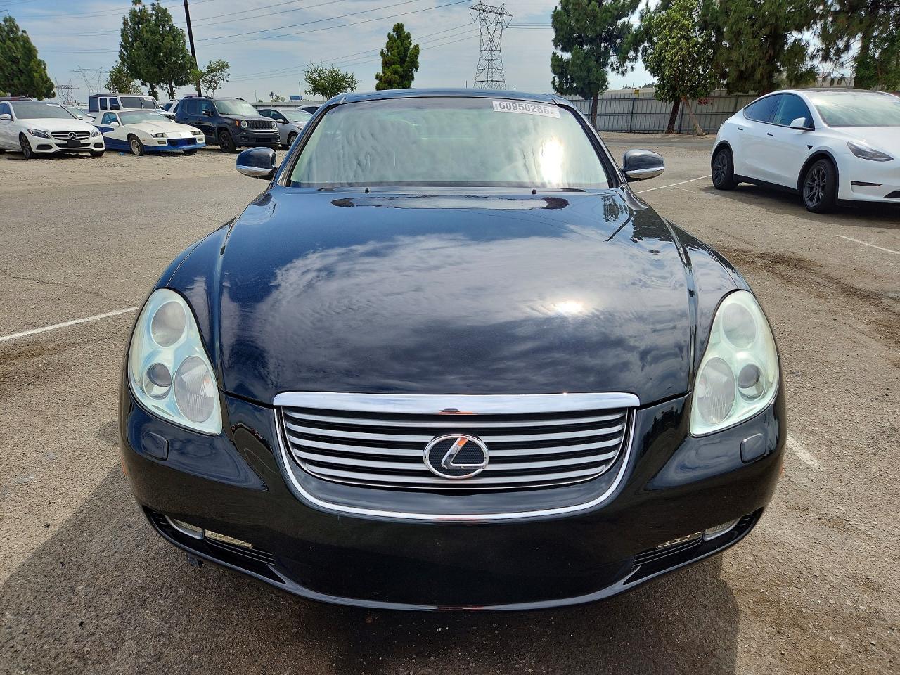 2002 Lexus Sc 430 Black vin: JTHFN48Y720018848