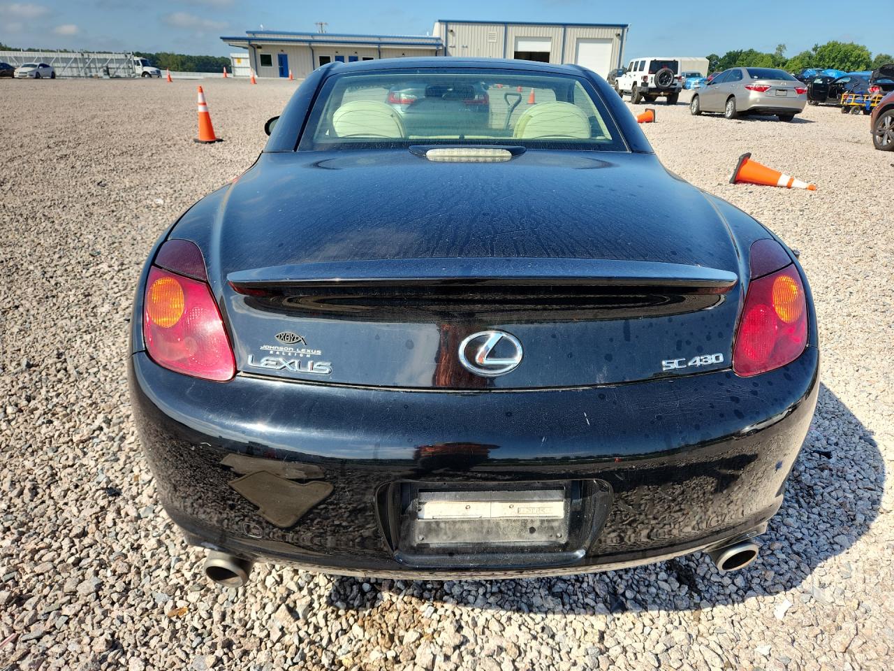 2002 Lexus Sc 430 Black vin: JTHFN48Y720026206