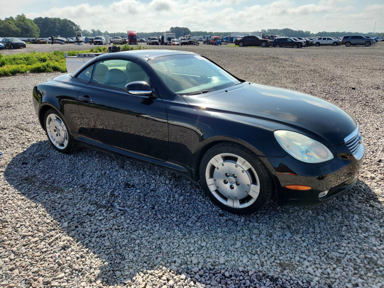 2002 Lexus Sc 430 Black vin: JTHFN48Y720026206