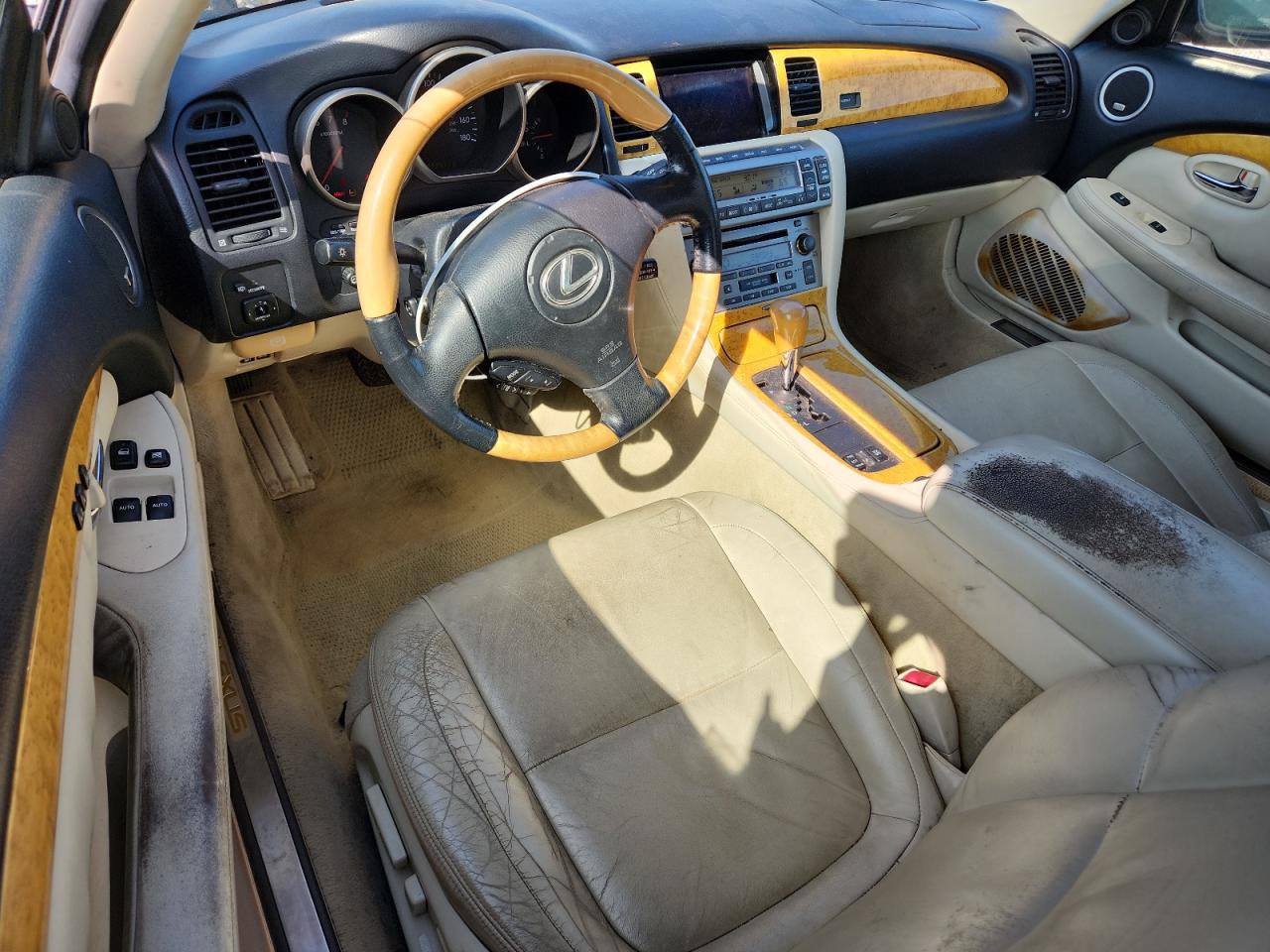 2002 Lexus Sc 430 Black vin: JTHFN48Y720026206
