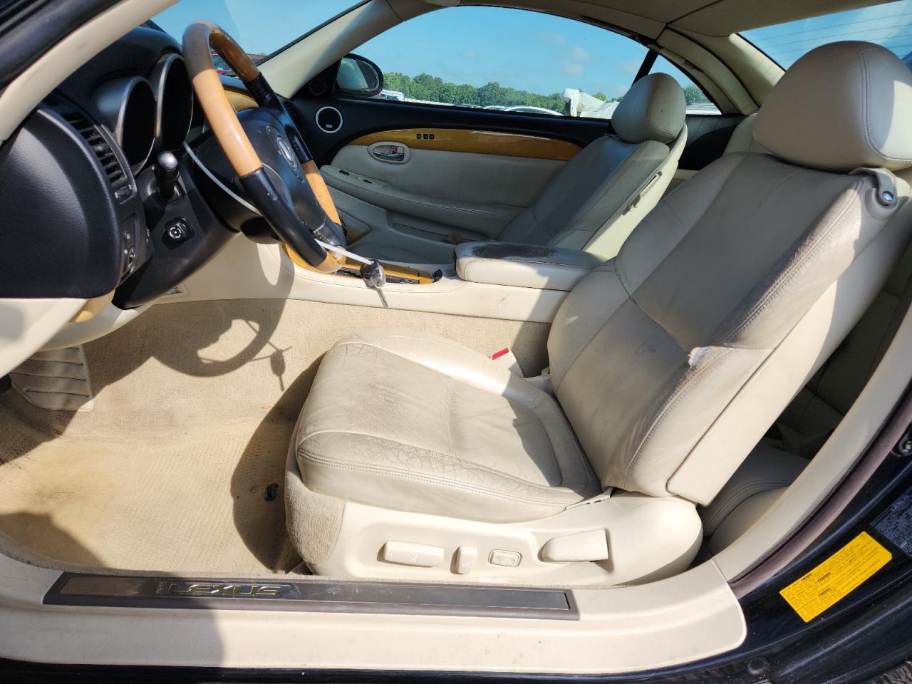 2002 Lexus Sc 430 Black vin: JTHFN48Y720026206