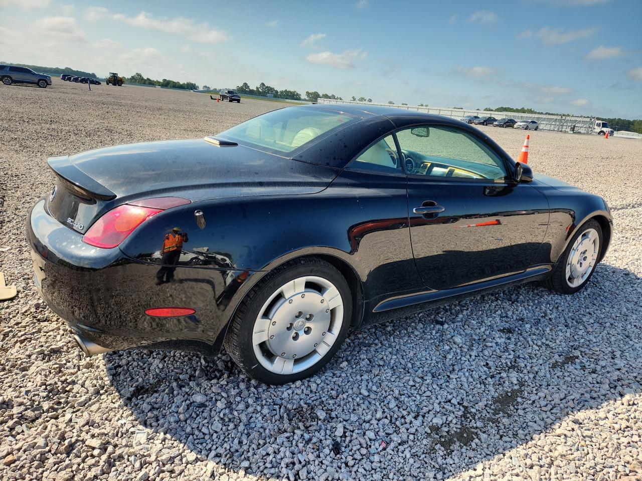 2002 Lexus Sc 430 Black vin: JTHFN48Y720026206