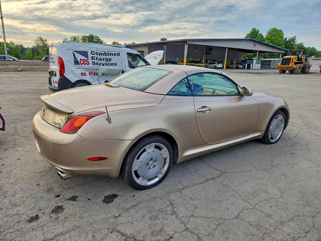 2003 Lexus Sc 430 Beige vin: JTHFN48Y730039149