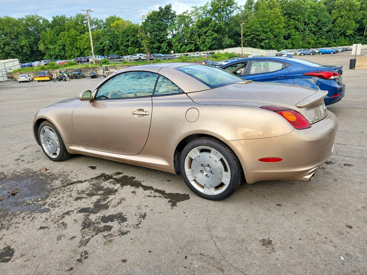 2003 Lexus Sc 430 Beige vin: JTHFN48Y730039149