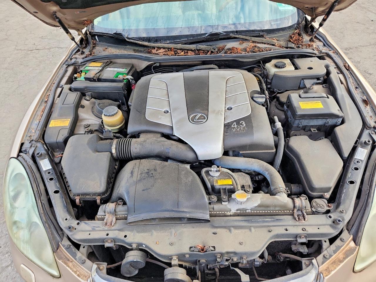 2003 Lexus Sc 430 Beige vin: JTHFN48Y730039149