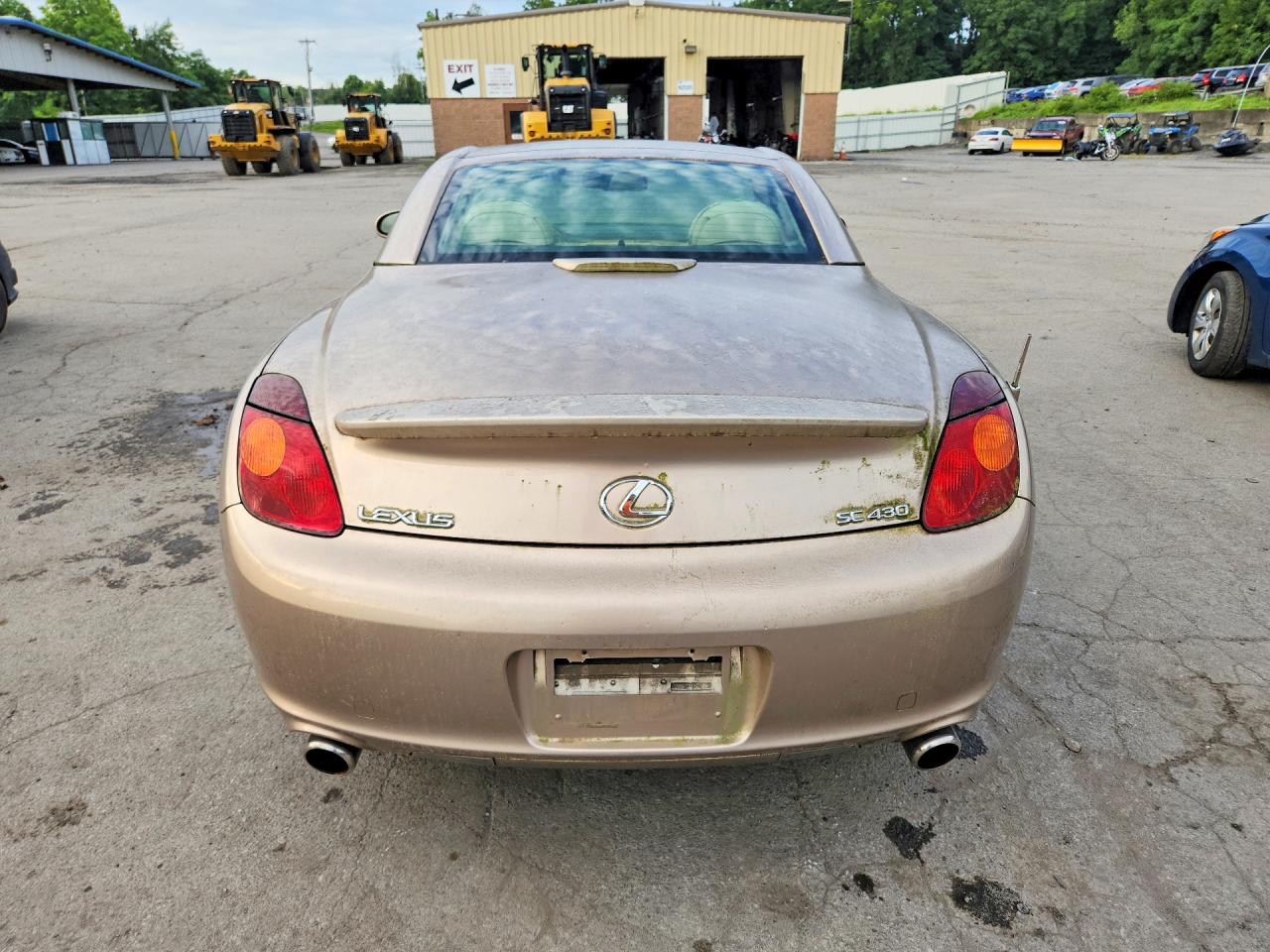 2003 Lexus Sc 430 Beige vin: JTHFN48Y730039149
