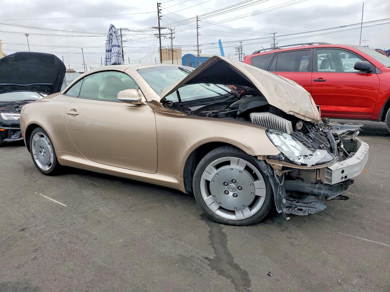 2004 Lexus Sc 430 Tan vin: JTHFN48Y740057474