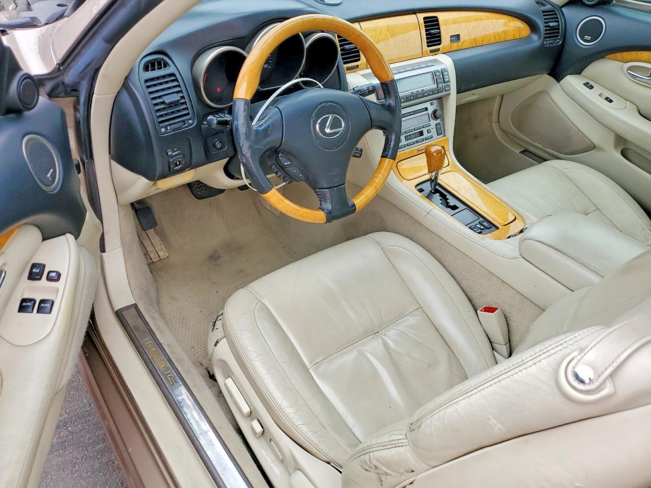 2004 Lexus Sc 430 Tan vin: JTHFN48Y740057474