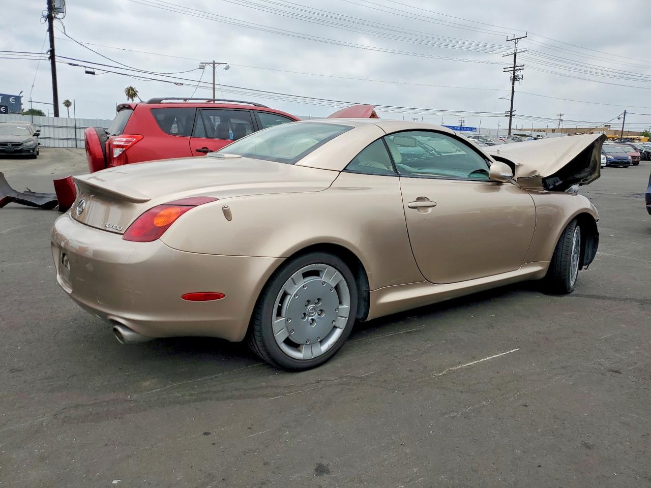 2004 Lexus Sc 430 Tan vin: JTHFN48Y740057474