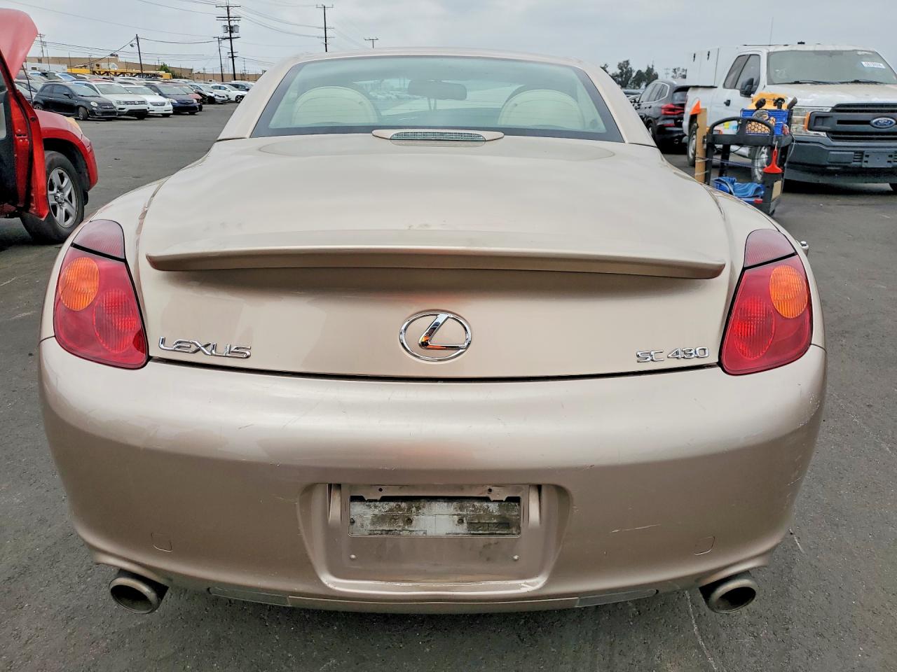 2004 Lexus Sc 430 Tan vin: JTHFN48Y740057474