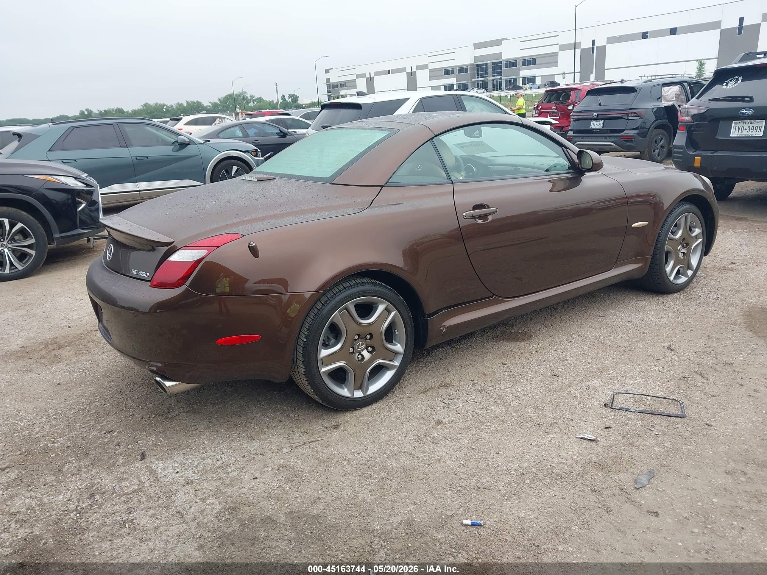 2006 Lexus Sc 430 Brown vin: JTHFN48Y769000562