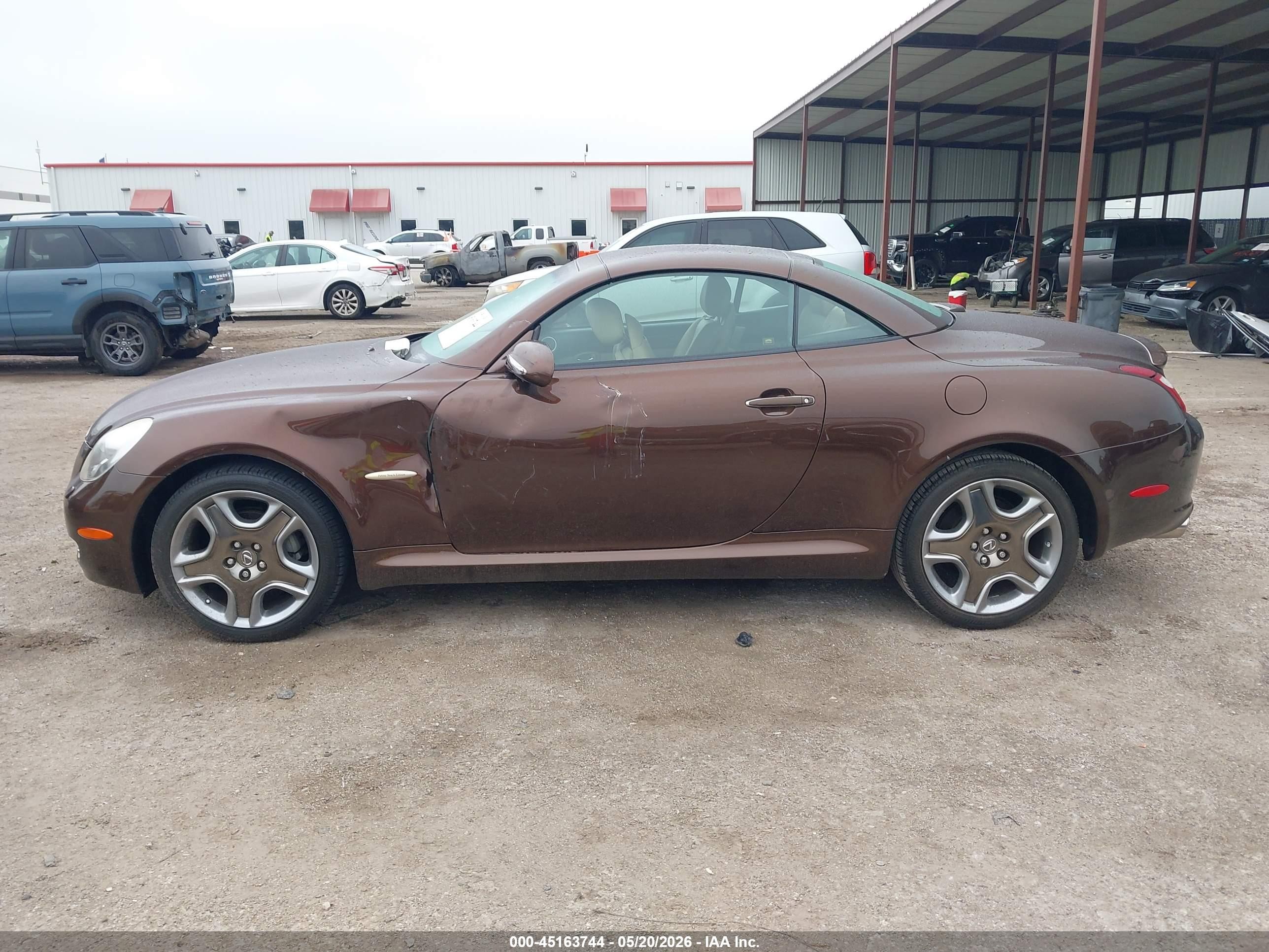 2006 Lexus Sc 430 Brown vin: JTHFN48Y769000562