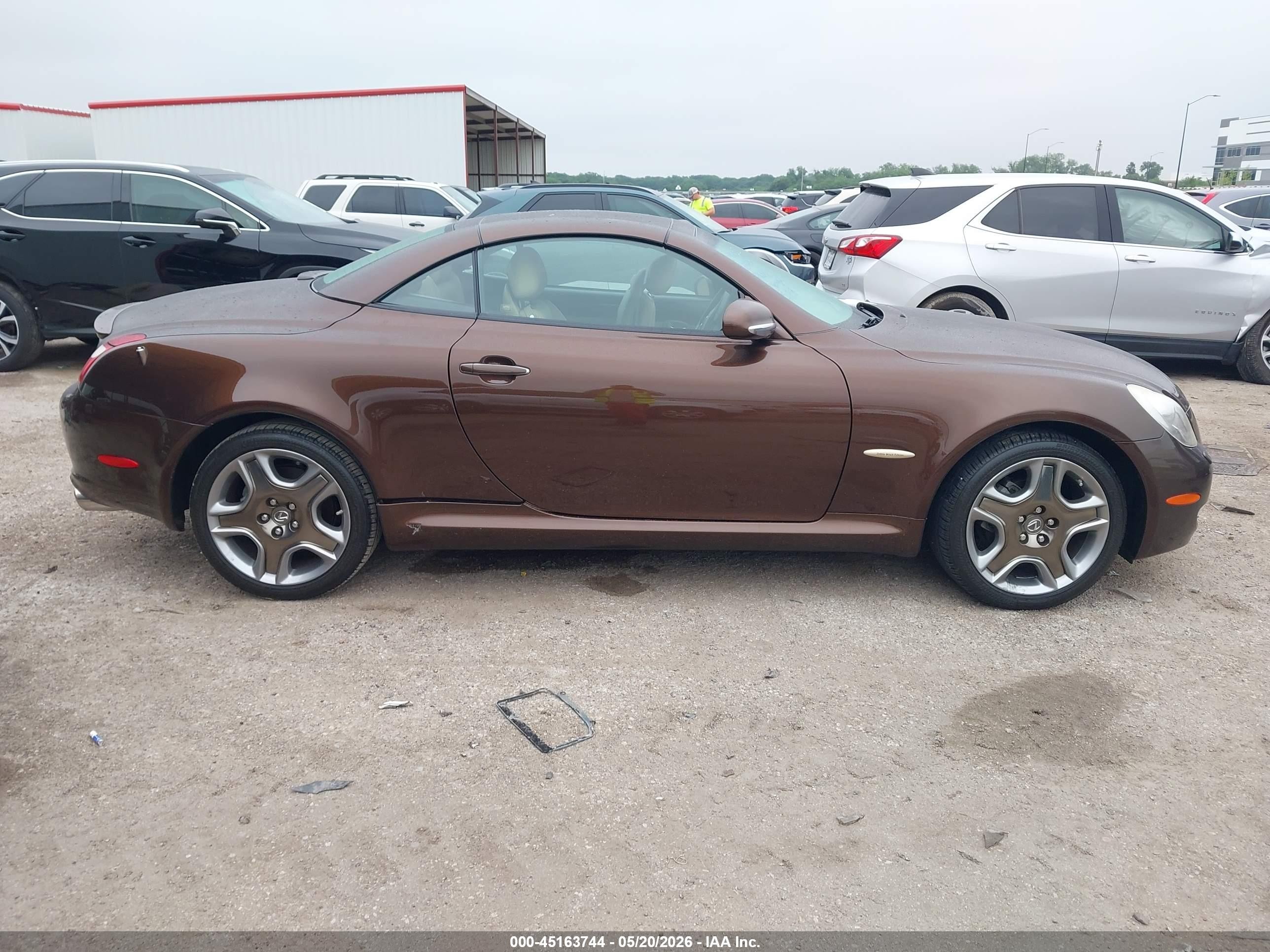 2006 Lexus Sc 430 Brown vin: JTHFN48Y769000562
