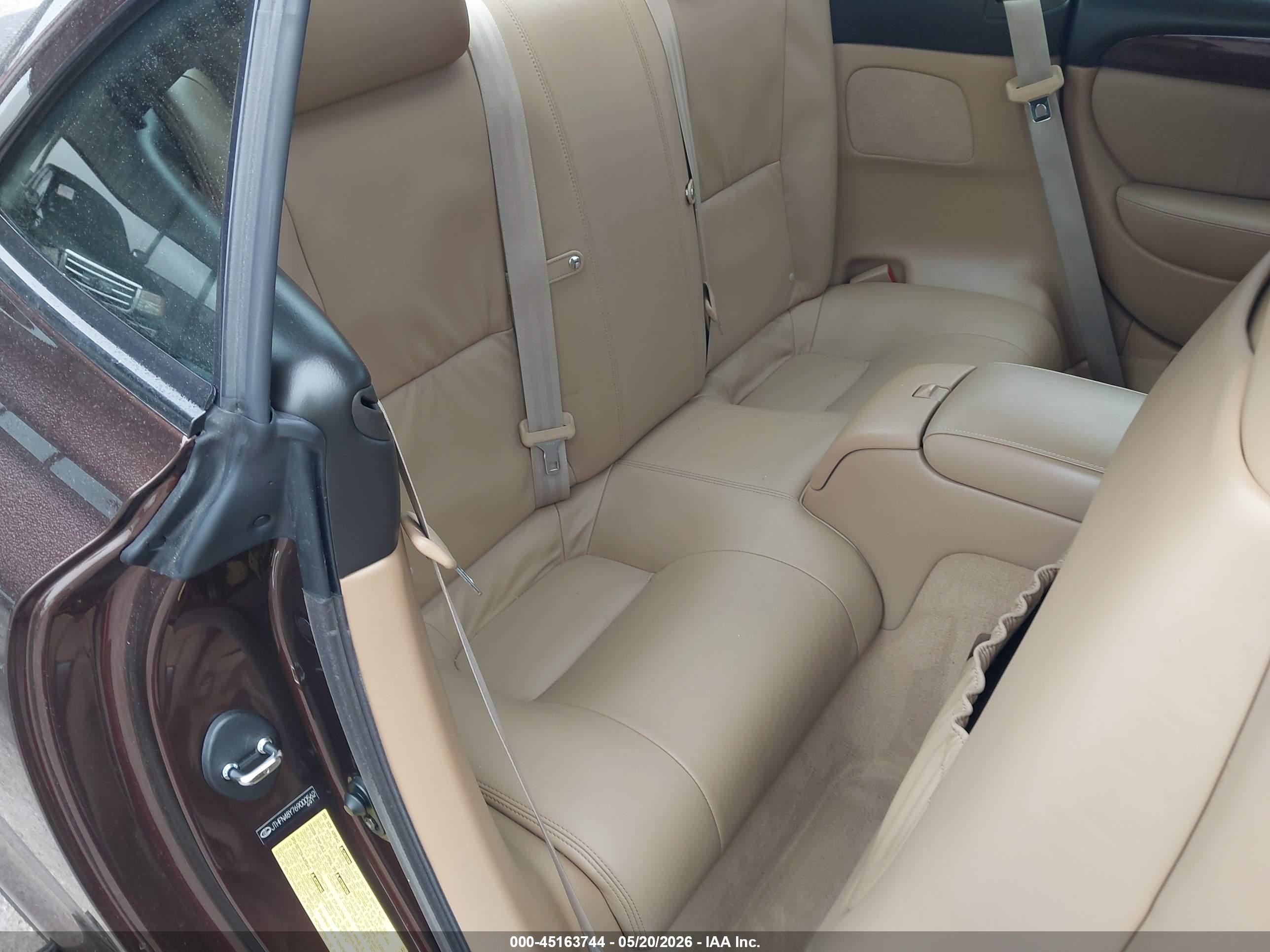 2006 Lexus Sc 430 Brown vin: JTHFN48Y769000562