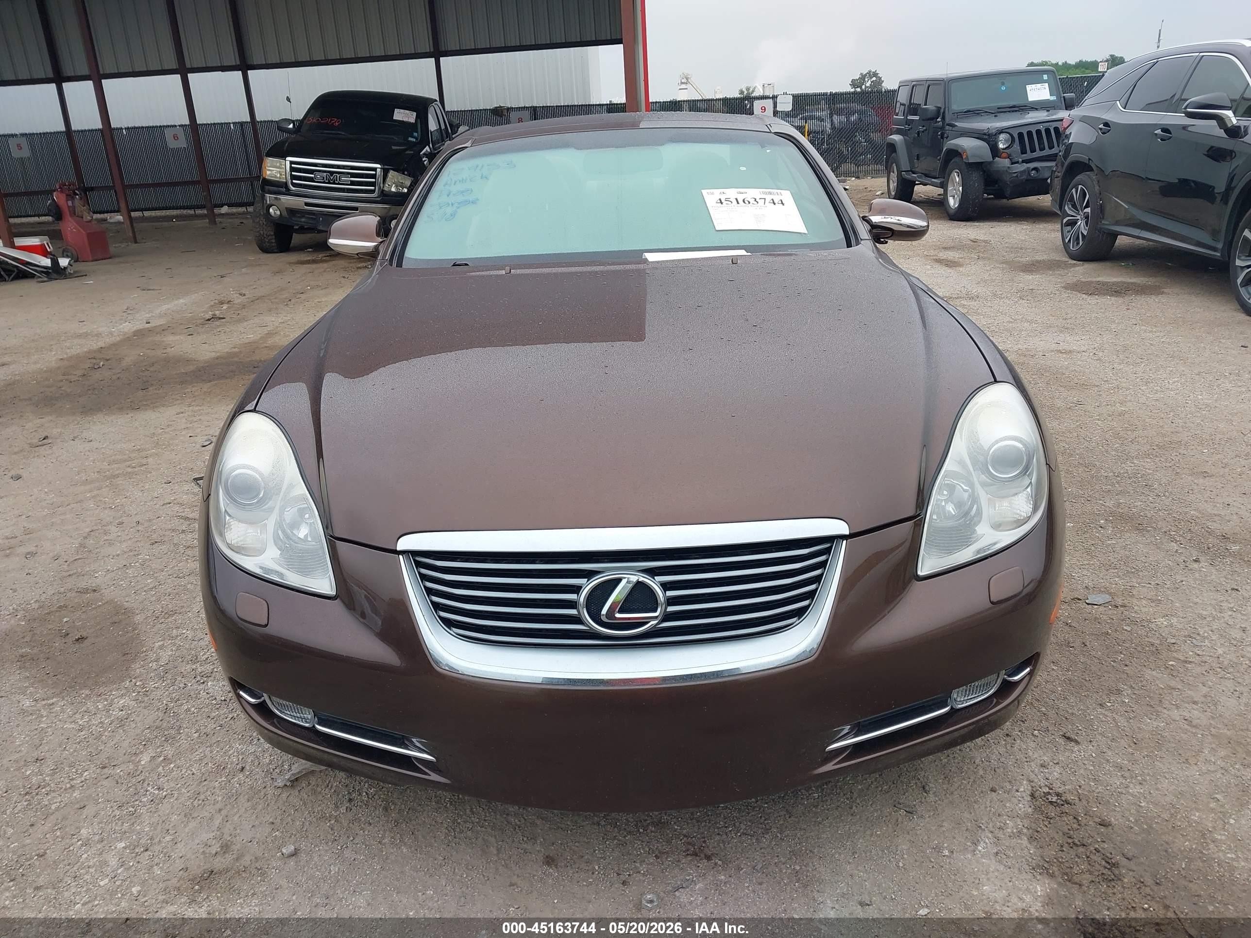 2006 Lexus Sc 430 Brown vin: JTHFN48Y769000562
