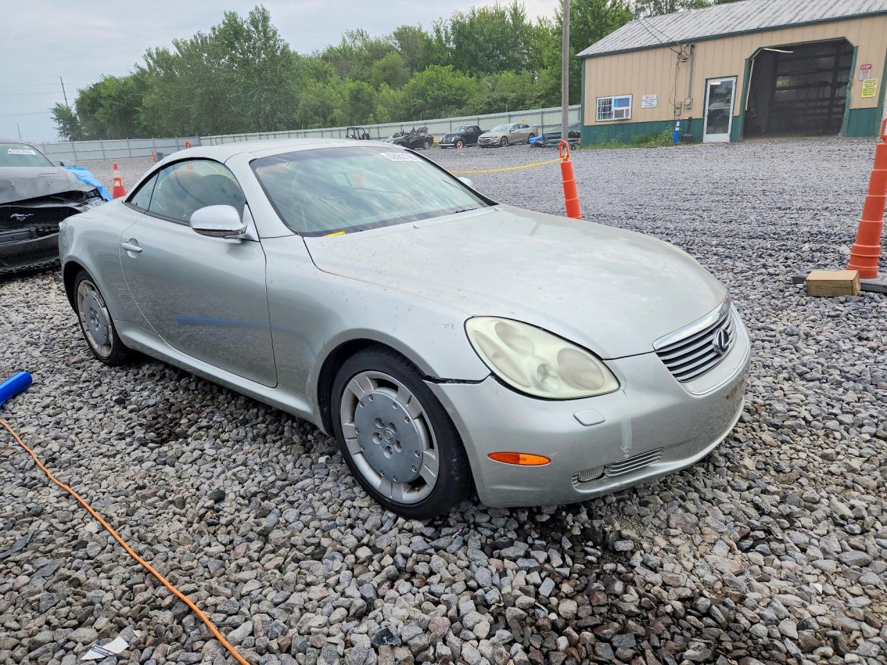 2002 Lexus Sc 430 Silver vin: JTHFN48Y820006594