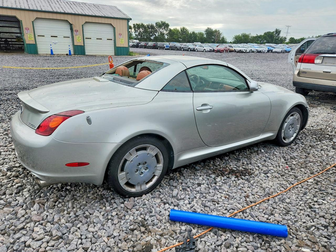 2002 Lexus Sc 430 Silver vin: JTHFN48Y820006594